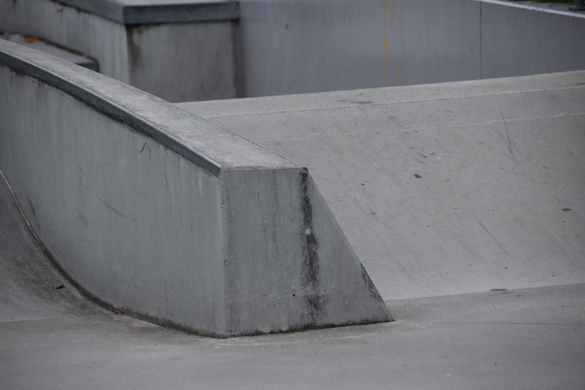 Skatebaan Raadhuisplein, Skatebaan